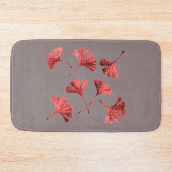 Item preview, Red Ginkgo Leaves  designed and sold by zibziby.