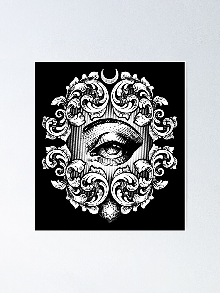 "Third eye" Poster for Sale by medusadollmaker Redbubble