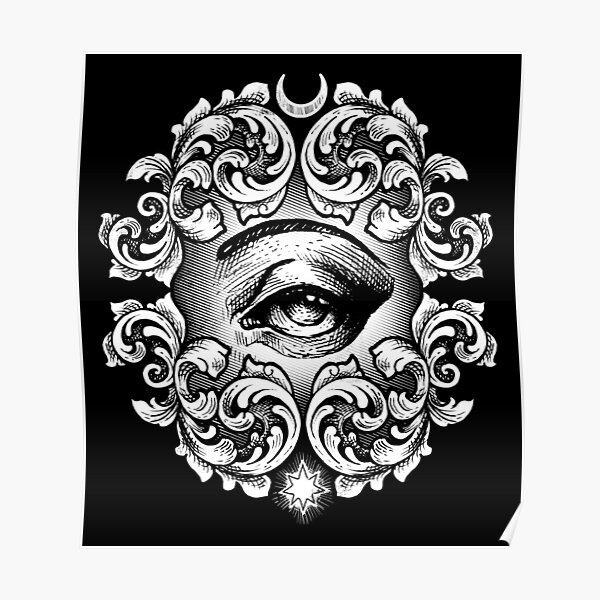 "Third eye" Poster for Sale by medusadollmaker Redbubble