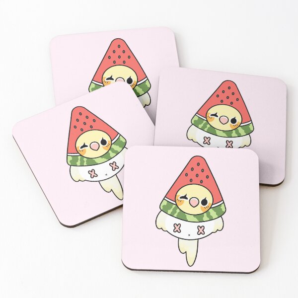 Item preview, Watermelon Cockatiel designed and sold by blirbos.