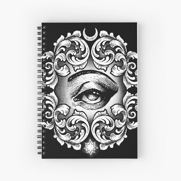 Third eye Spiral Notebook