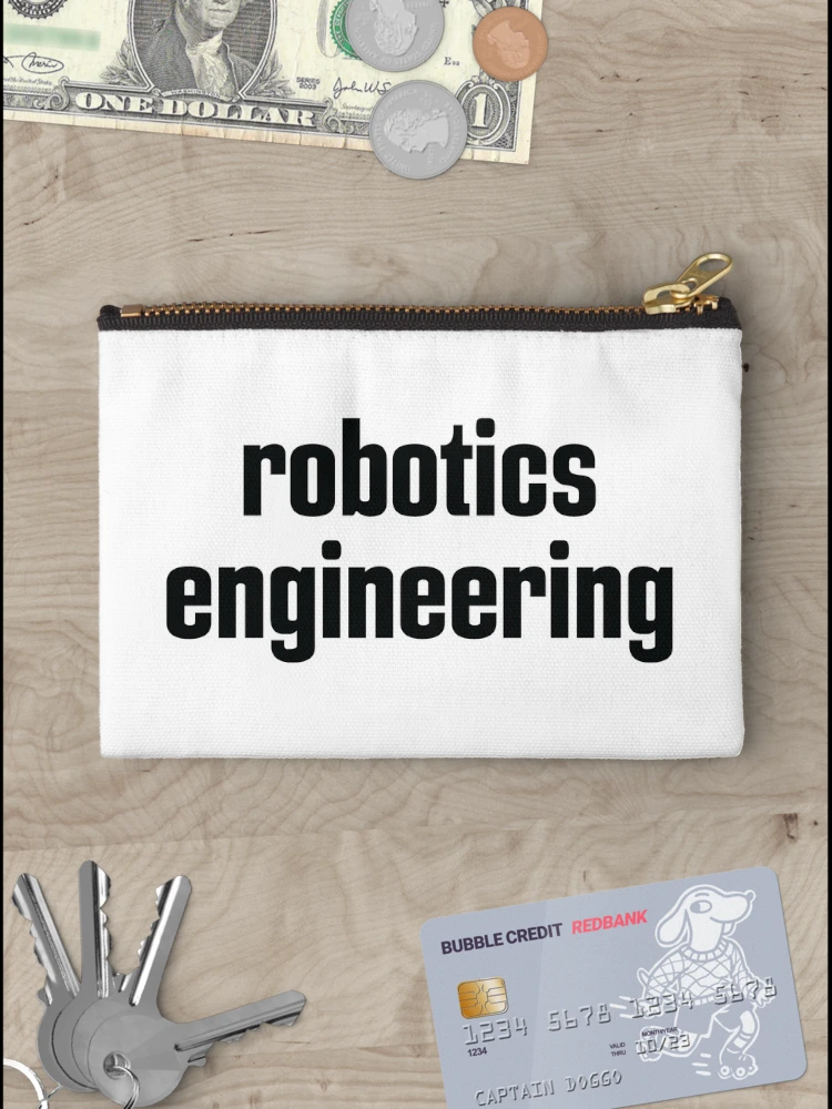 Thumbnail 3 of 4, Zipper Pouch, Robotics Engineering Engineer Robots designed and sold by ProjectX23.