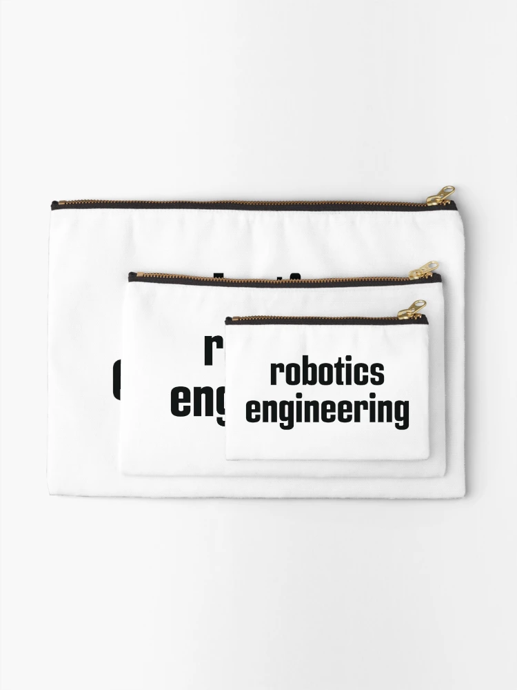 Thumbnail 2 of 4, Zipper Pouch, Robotics Engineering Engineer Robots designed and sold by ProjectX23.