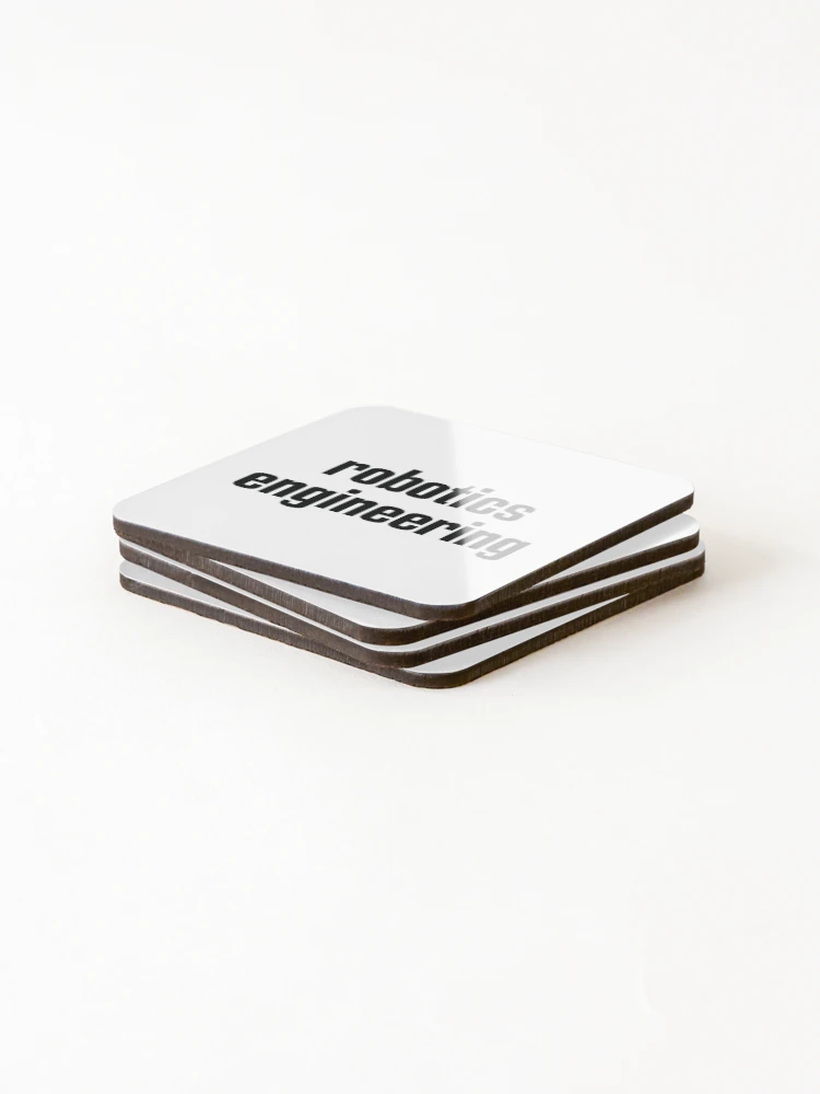 Thumbnail 4 of 5, Coasters (Set of 4), Robotics Engineering Engineer Robots designed and sold by ProjectX23.