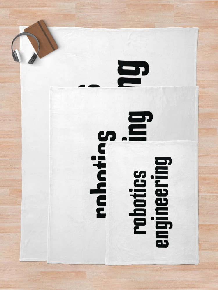 Thumbnail 5 of 6, Throw Blanket, Robotics Engineering Engineer Robots designed and sold by ProjectX23.