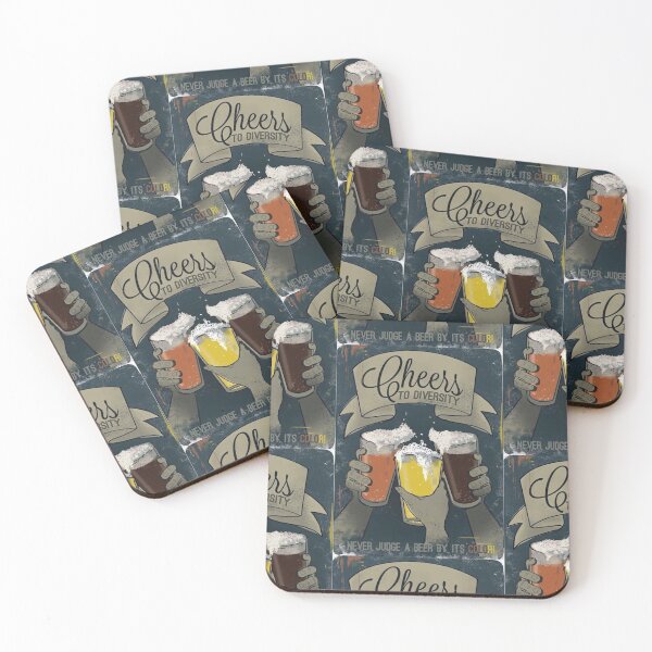 Item preview, Cheers to Diversity - Never Judge a Beer by its Color! designed and sold by MindChirp.