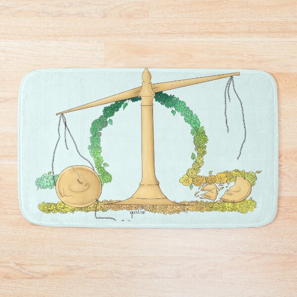 Item preview, Libra Scales - Black Outline designed and sold by Qur0w.