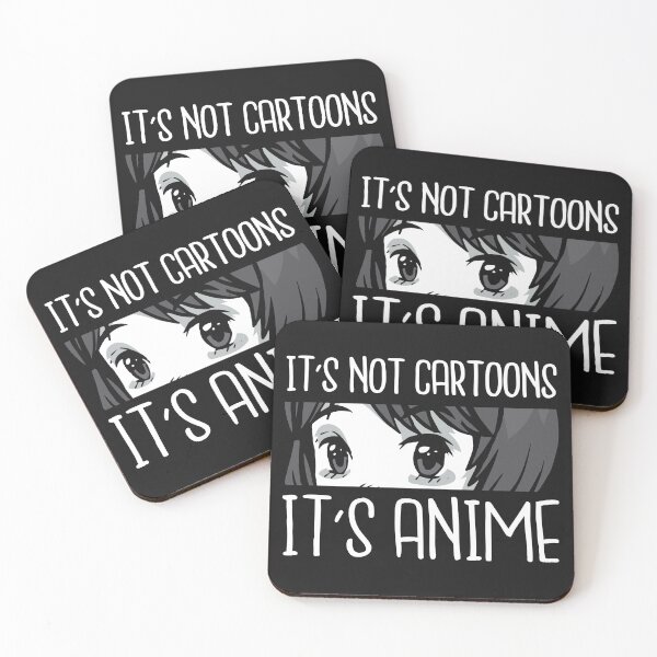Item preview, It's Not Cartoons It's Anime designed and sold by o2bshirt.