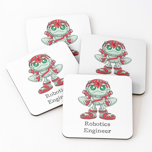 Item preview, Robotics Engineer Cartoon Engineering Robots designed and sold by ProjectX23.
