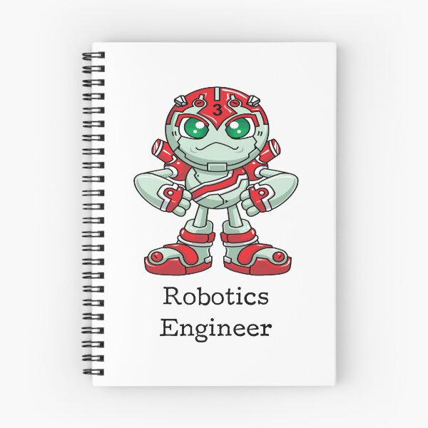 Item preview, Robotics Engineer Cartoon Engineering Robots designed and sold by ProjectX23.