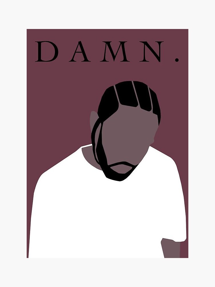 Kendrick Lamar Damn. Album Cover Sticker