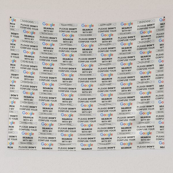 Item preview, Please Do Not Confuse Your Google Search with My Teaching Degree Funny Teacher Quotes designed and sold by ShopieHome.