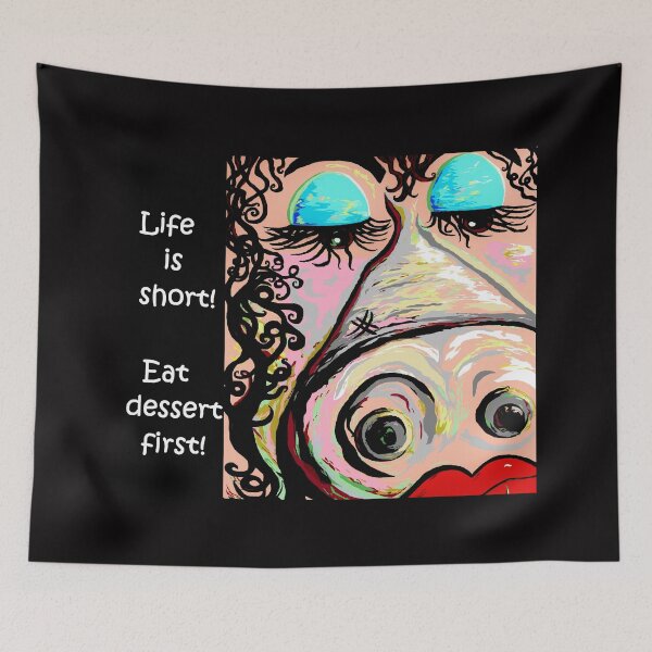 Item preview, Eat Dessert First! designed and sold by EloiseArt.