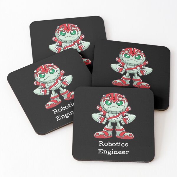 Item preview, Robotics Engineer Cartoon Engineering Robots designed and sold by ProjectX23.
