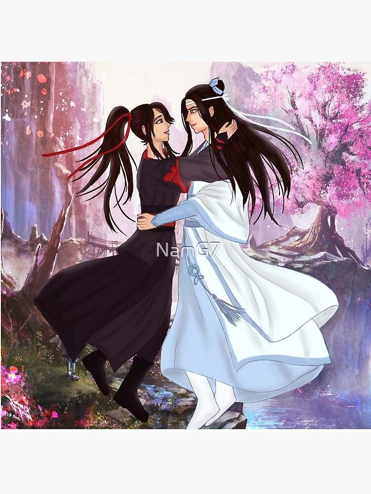 mo dao zu shi Q couple chibi Art Print for Sale by NamG7