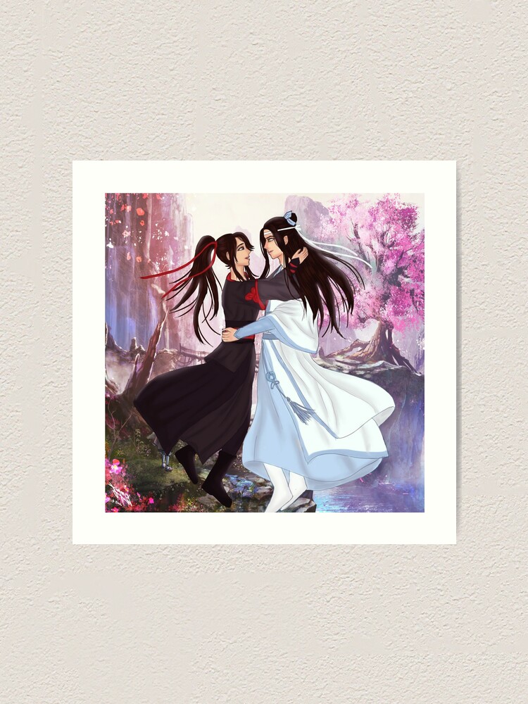 mo dao zu shi Q couple chibi Art Print for Sale by NamG7