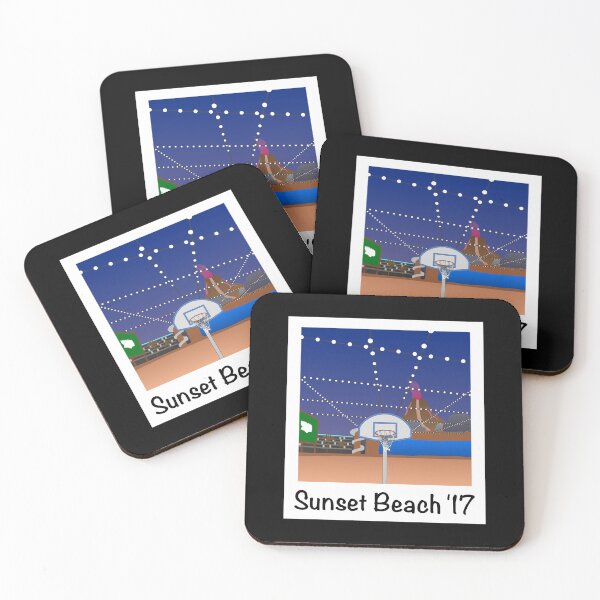 Item preview, Sunset Beach - Basketball Park - Basketball Video Game designed and sold by sportsign.