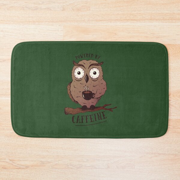 Item preview, Caffeine coffee owl designed and sold by DerSenat.