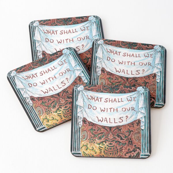 Item preview, What Shall we do with our walls? Vintage Design designed and sold by Rantan1618.