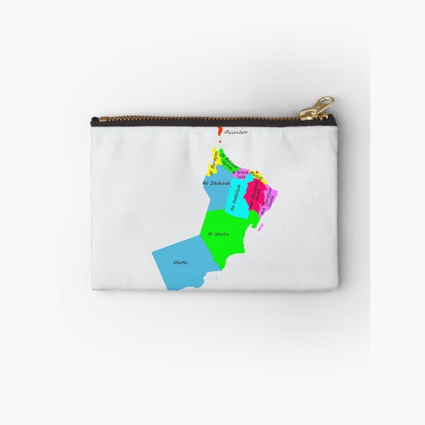 Item preview, sultanate of Oman the names of the provinces and the capital Muscat  خريطة سلطنة عمان  اسماء المحافظات وموقع العاصمة مسقط  designed and sold by mashmosh.