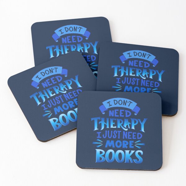 Item preview, Therapy Vs More Books Blue designed and sold by Kit Cronk.