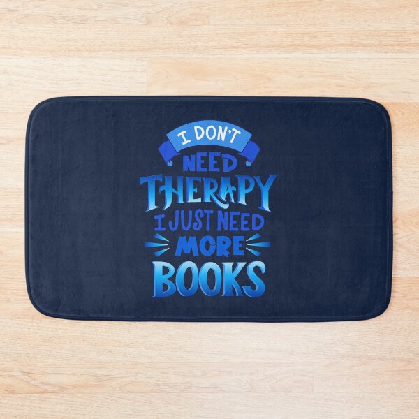 Item preview, Therapy Vs More Books Blue designed and sold by Kit Cronk.