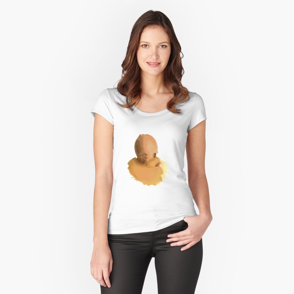 Item preview, Fitted Scoop T-Shirt designed and sold by bywhacky.