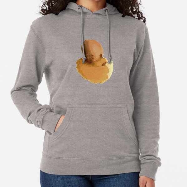 Broken egg its no Yolk Lightweight Hoodie