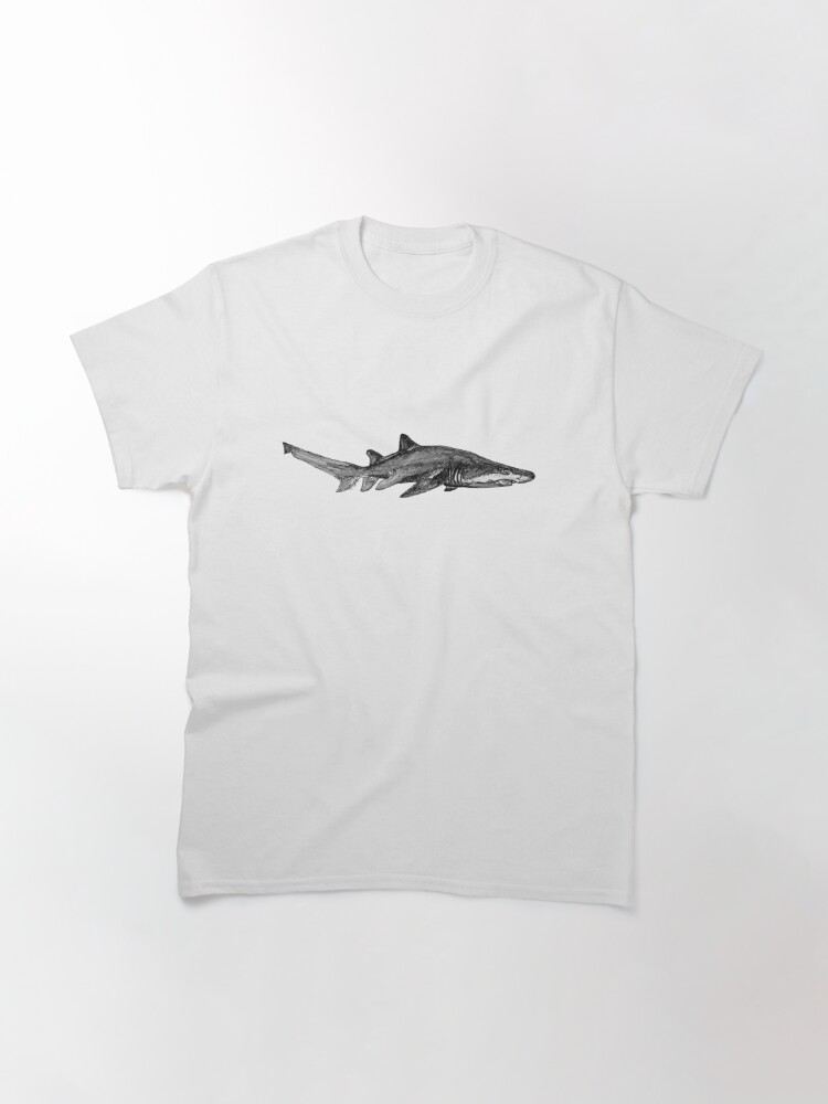Alternate view of Trev the Grey Nurse Shark Classic T-Shirt