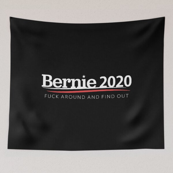 Artikelvorschau, Bernie 2020: Herumficken und T-Shirt herausfinden entworfen und verkauft von soapboxmachine.