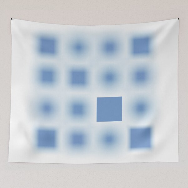 Item preview, Focused series squares light blue designed and sold by lathspell.