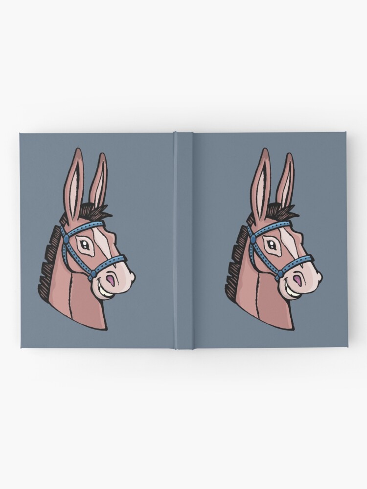 Alternate view of Mule head Hardcover Journal