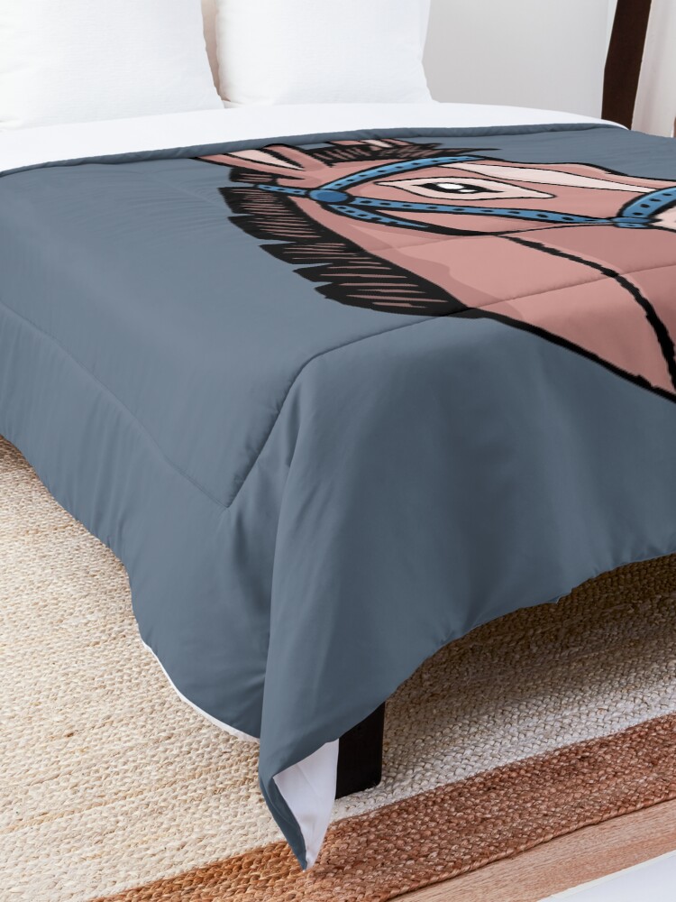 Alternate view of Mule head Comforter