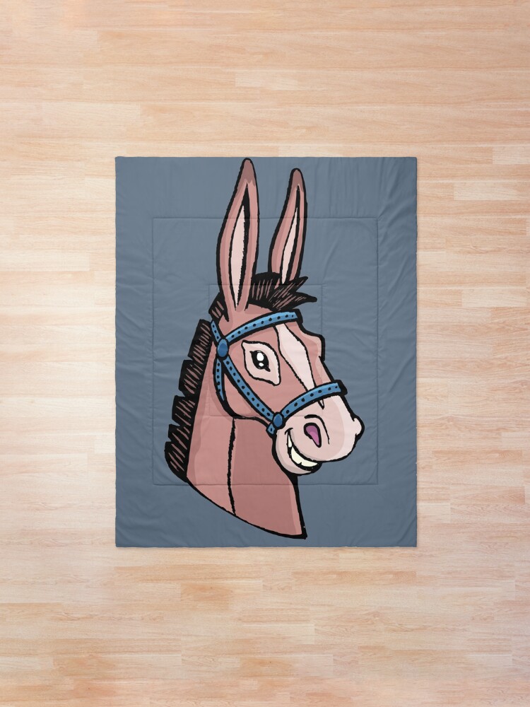 Alternate view of Mule head Comforter