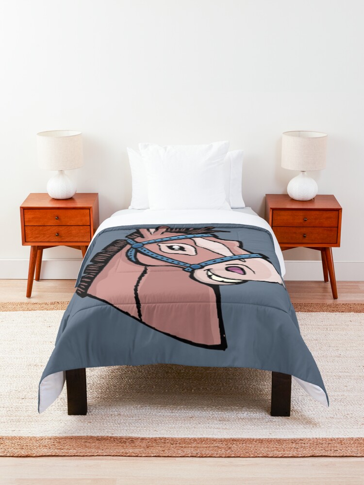 Alternate view of Mule head Comforter