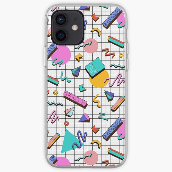 Funky 80s eighties Memphis Pattern Design iPhone Soft Case