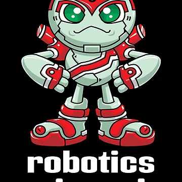 Artwork thumbnail, Robotics Engineering Cartoon Engineer Robots by ProjectX23