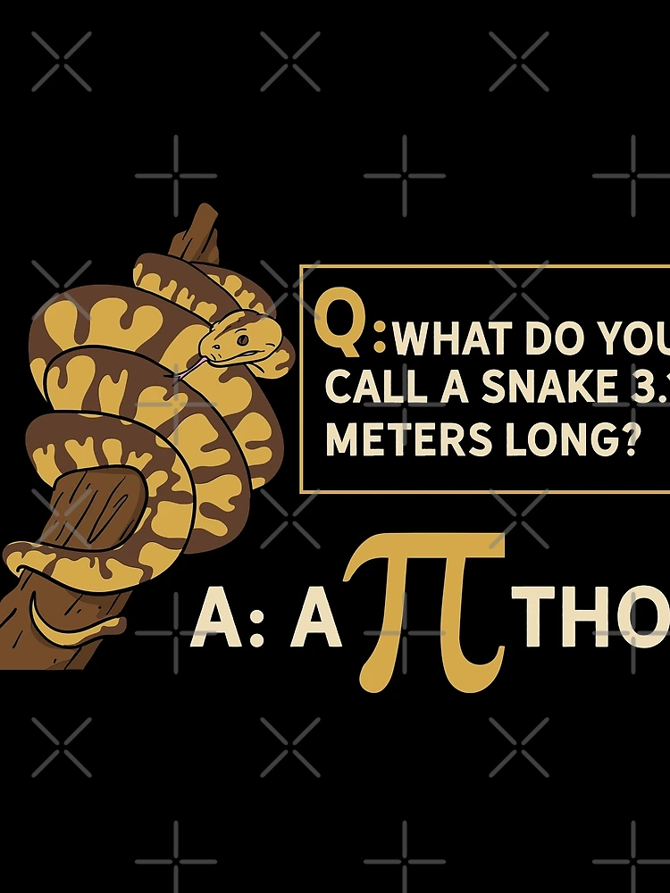 Thumbnail 3 of 3, Scarf, Funny Math Humor Pi Day Algebra - Python Snake designed and sold by Sandra78.