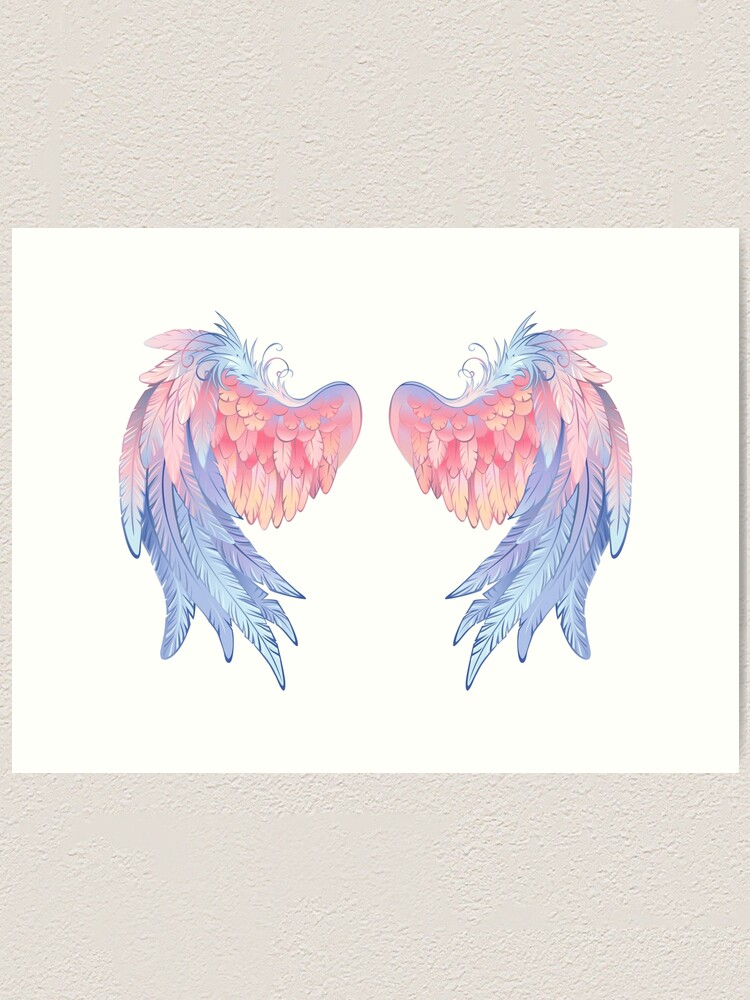 Delicate Angel Wings