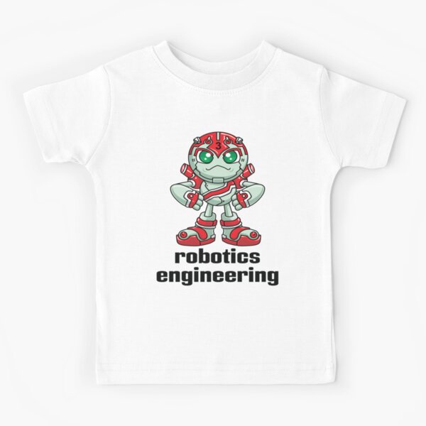 Divertida Camiseta De Robot Para Niños Ingeniero De Roboti Divertida Camiseta De Robot Para Niños Ingeniero De Roboti