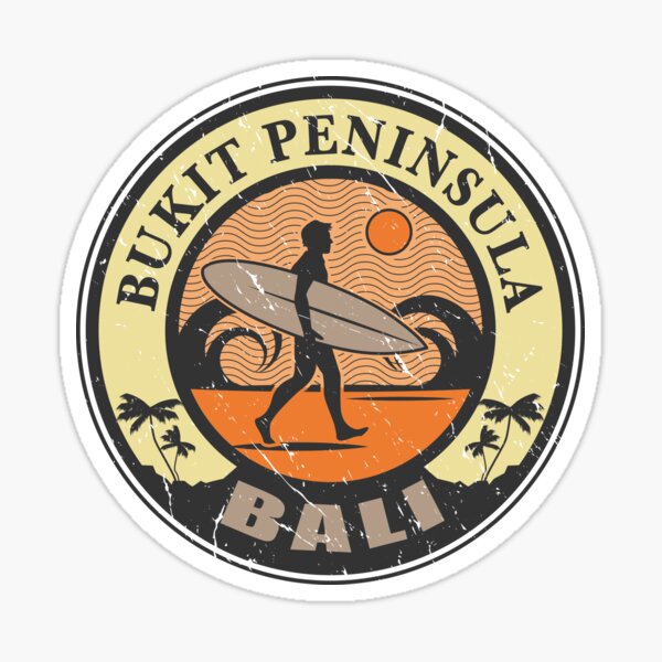 Bukit Peninsula, Bali Sticker