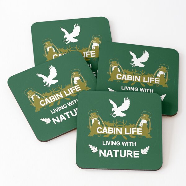 Item preview, Self Reliance Off Grid - Canada - Twin Lakes - National Parks - Cabin Life - Nature Gifts designed and sold by happygiftideas.