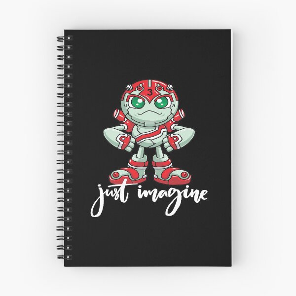 Item preview, Robot Just Imagine Robotic Artificial Intelligence Robotics I Love Building Robots Cartoon designed and sold by ProjectX23.