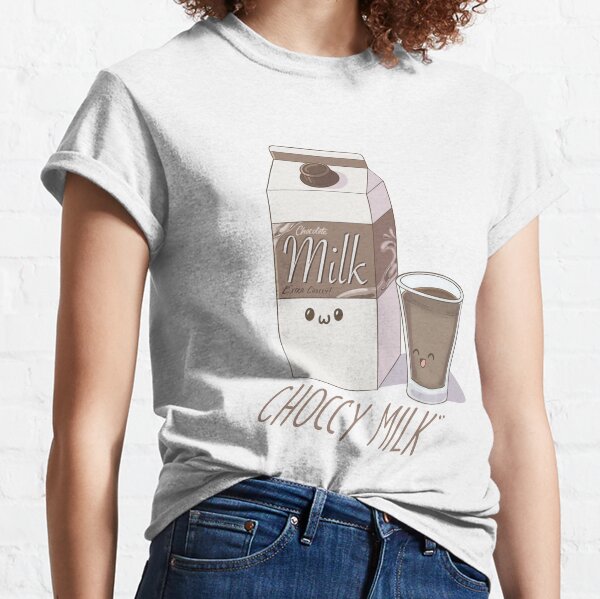 Japanese Chocolate Milk T-Shirt, Cute Chocolate Milk Shirt, Chocolate Lover Gifts, Gifts for Boyfriend, Cute Chocolate Shirt