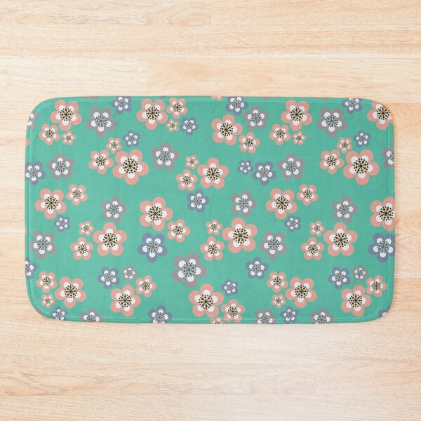 Item preview, Ditsy Floral Pattern Biscay Green designed and sold by NadineLeemeijer.