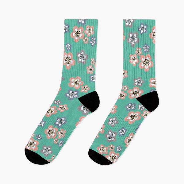 Item preview, Ditsy Floral Pattern Biscay Green designed and sold by NadineLeemeijer.