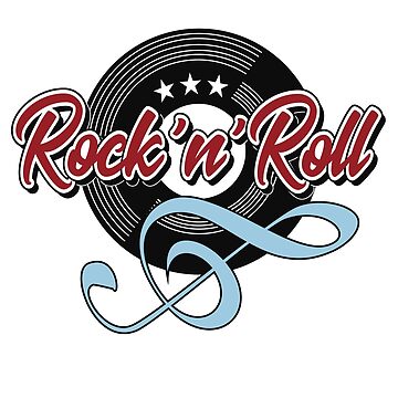 Rockabilly Music Rock n Roll Red White and Black Dice Rockers