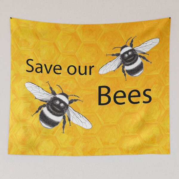 Item preview, Save our Bees designed and sold by JillyBeanDesign.