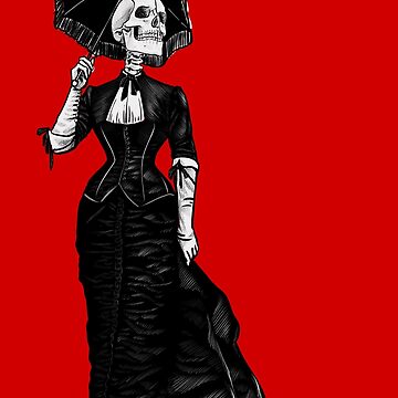 Artwork thumbnail, Copy of Lady Death Red by Holly Pierson
