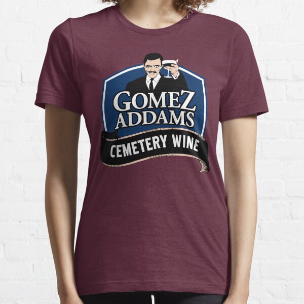 Gomez Addams Cemetery Wine Essential T-Shirt